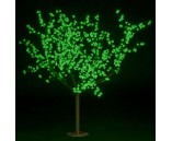 Светодиодное дерево "Сакура", высота 3.6 м, диаметр 3.0 м, зеленое
