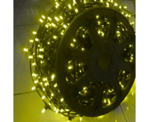 LED Клип Лайт, шаг 150 мм желтый, с трансформатором