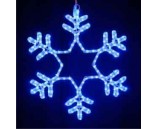 Световая фигура "Снежинка LED", 75х75 см, синяя