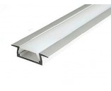 Алюминиевый профиль для монтажа светодиодного неон флекса ширниной 1 м, цена за 1 метр