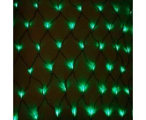 2х2 м, Световая сеть LED Нет Лайт, зеленая